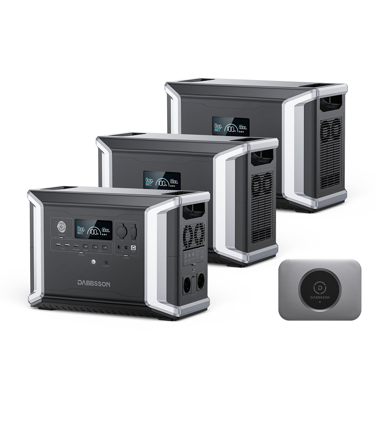 Dabbsson DBS2300 + DBS3000B Erweiterbarer Akku - 5330Wh | 2200W