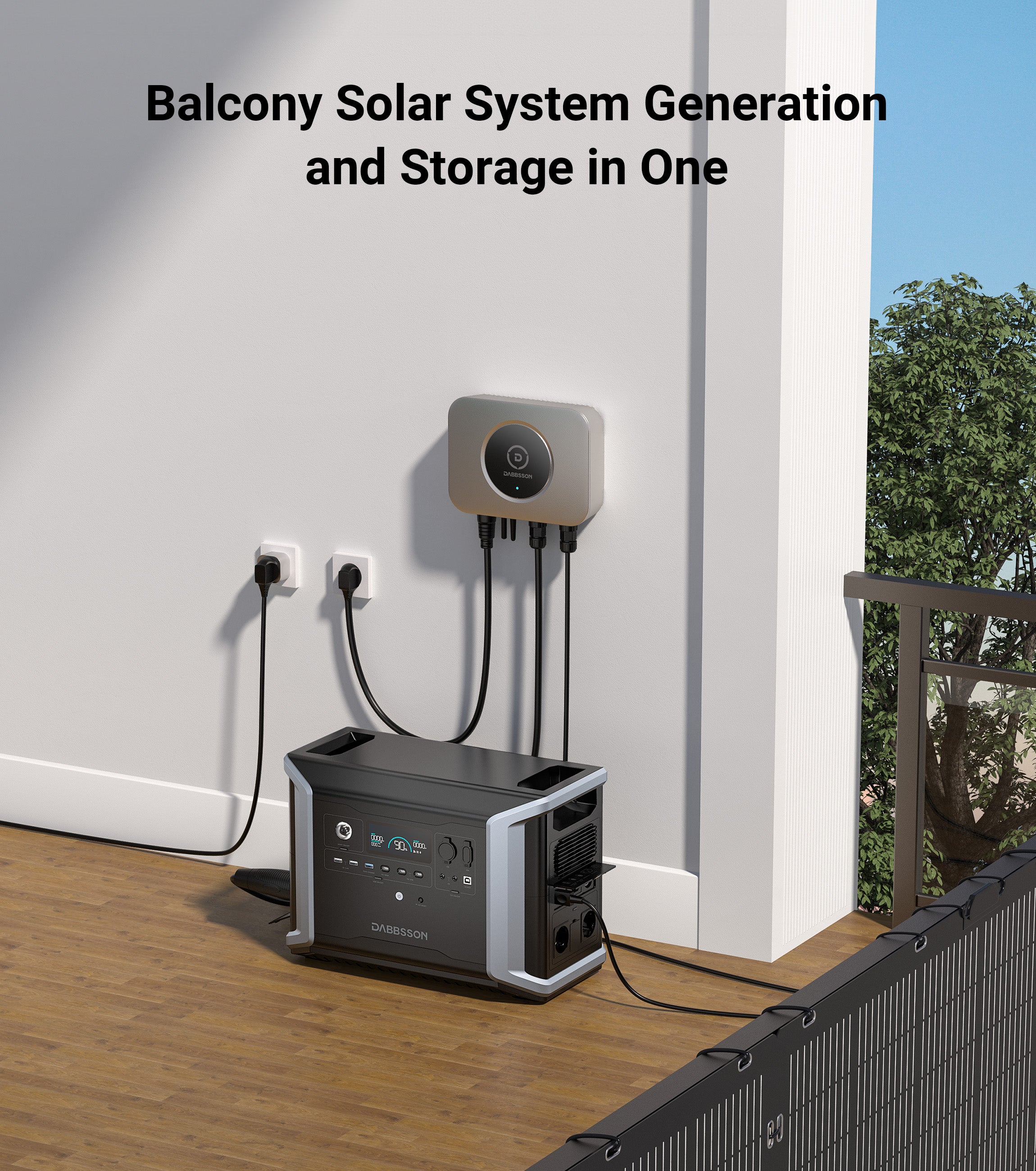 Dabbsson DBS600M Mikrowechselrichter