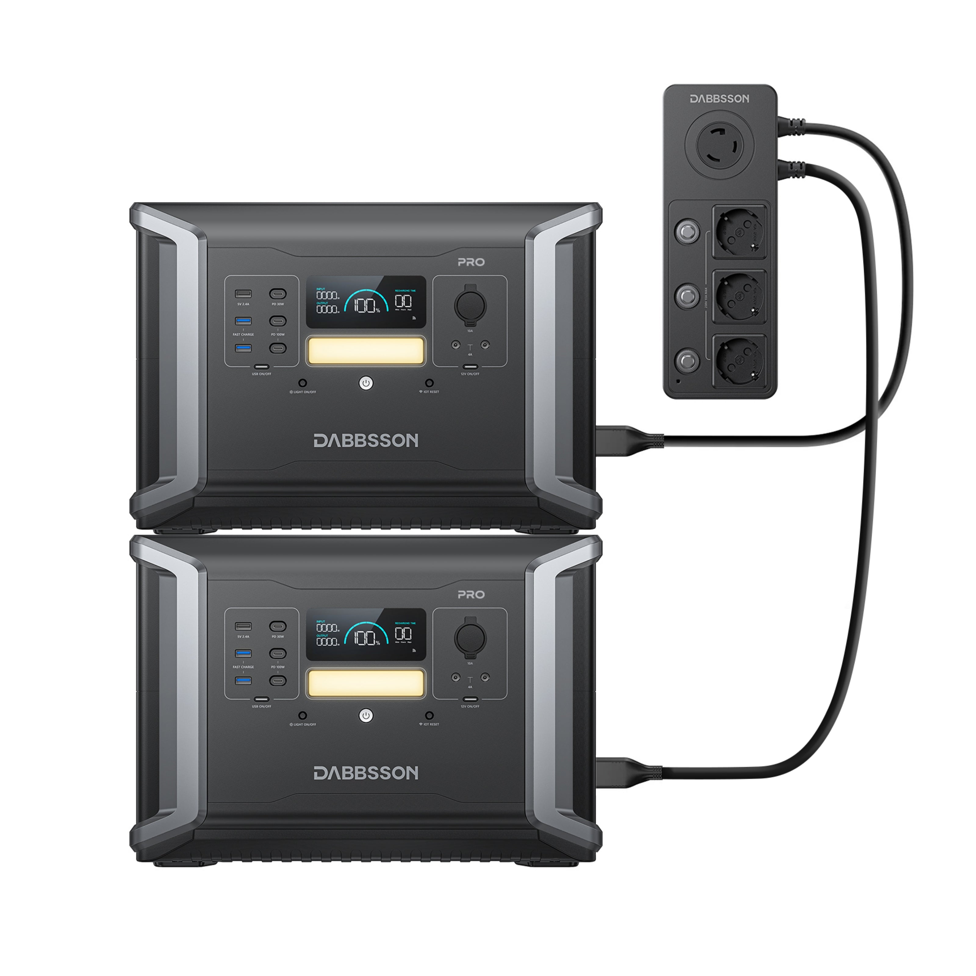Dabbsson DBS2100 Pro Tragbare Powerstation - 2150Wh | 2400W