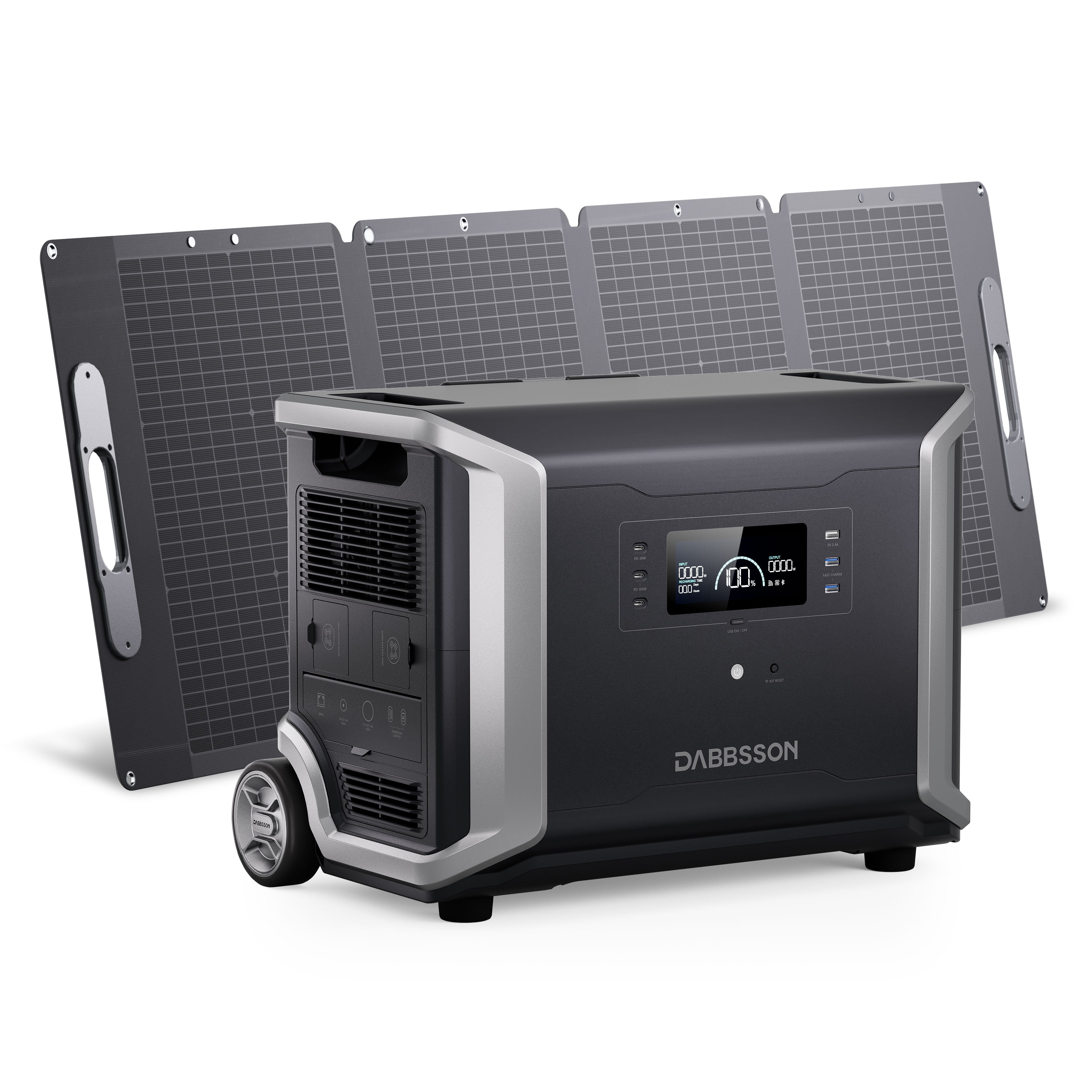 Dabbsson DBS3500 Tragbares Kraftwerk - 3430Wh | 3600W