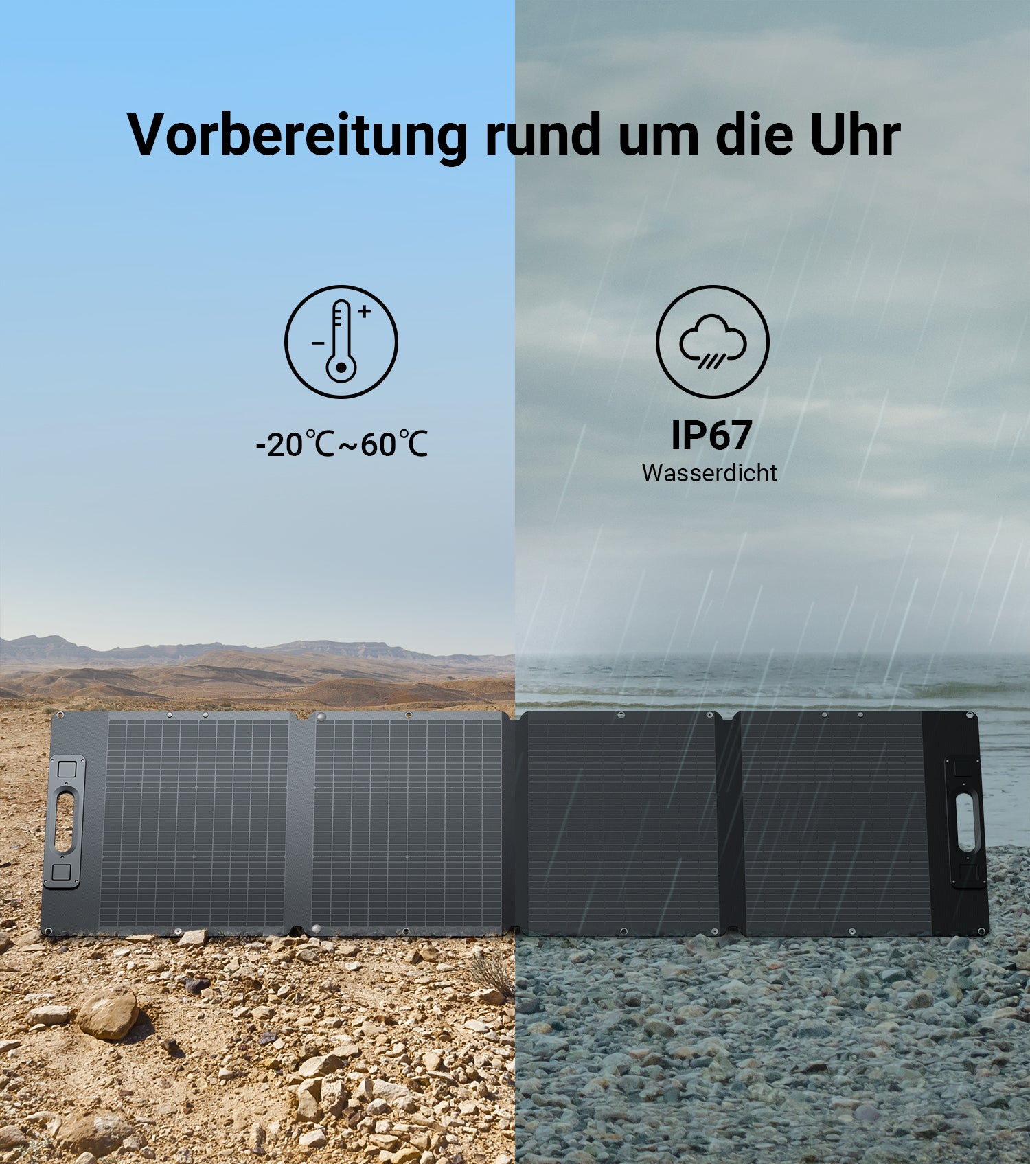 Dabbsson DBS210S Tragbares Solarpanel | 210W