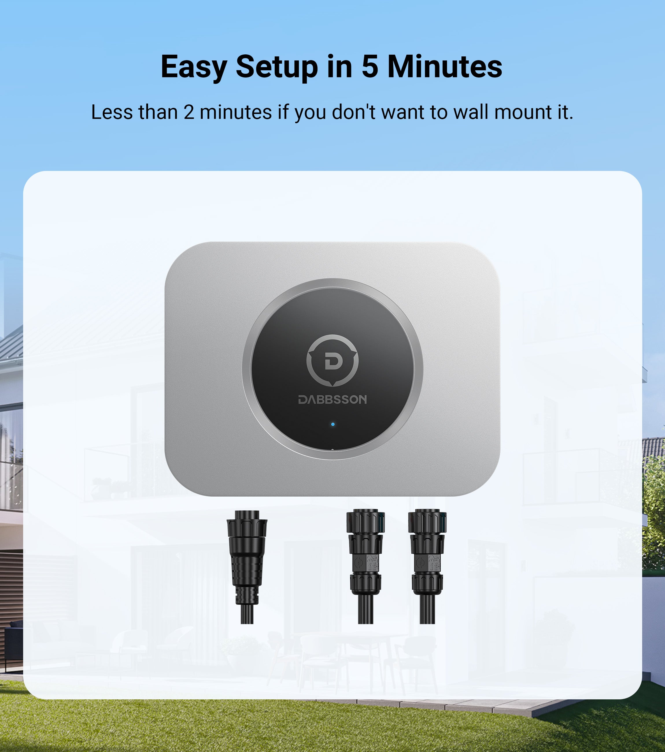 Dabbsson DBS600M Mikrowechselrichter