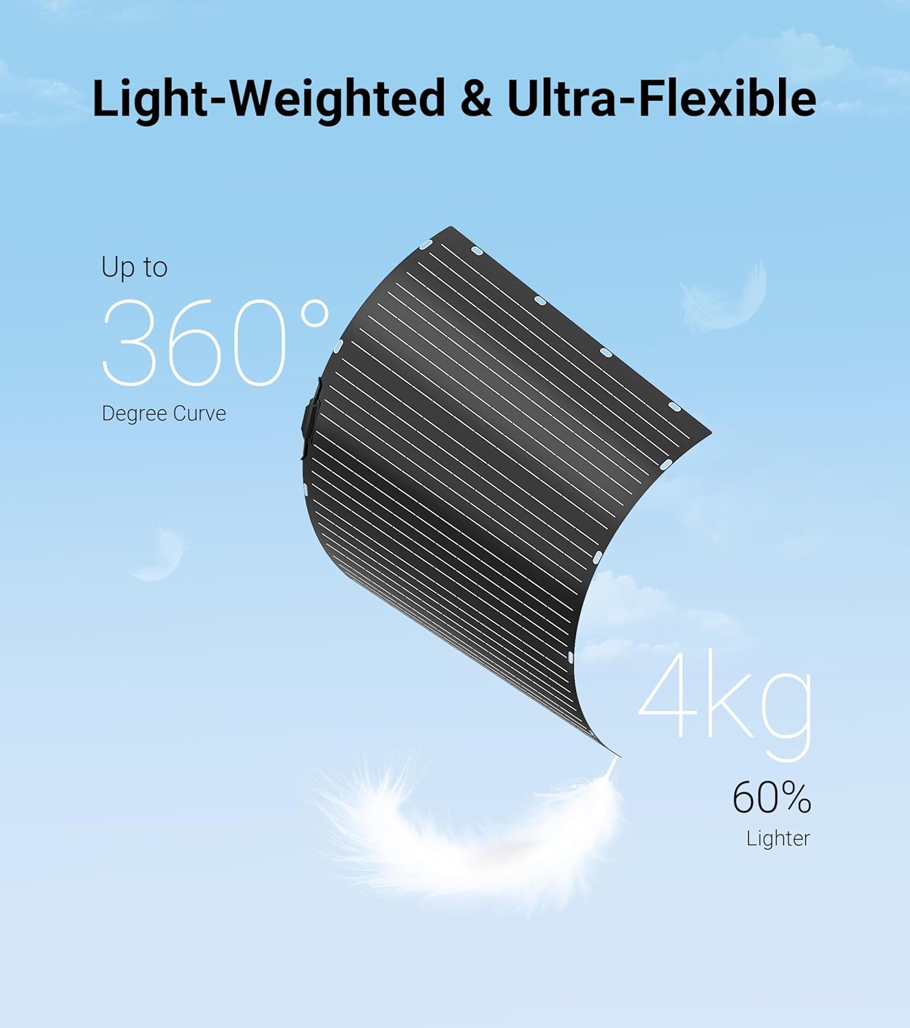 Dabbsson DBS200SF Flexible Solarpanel | 200W (2pcs)