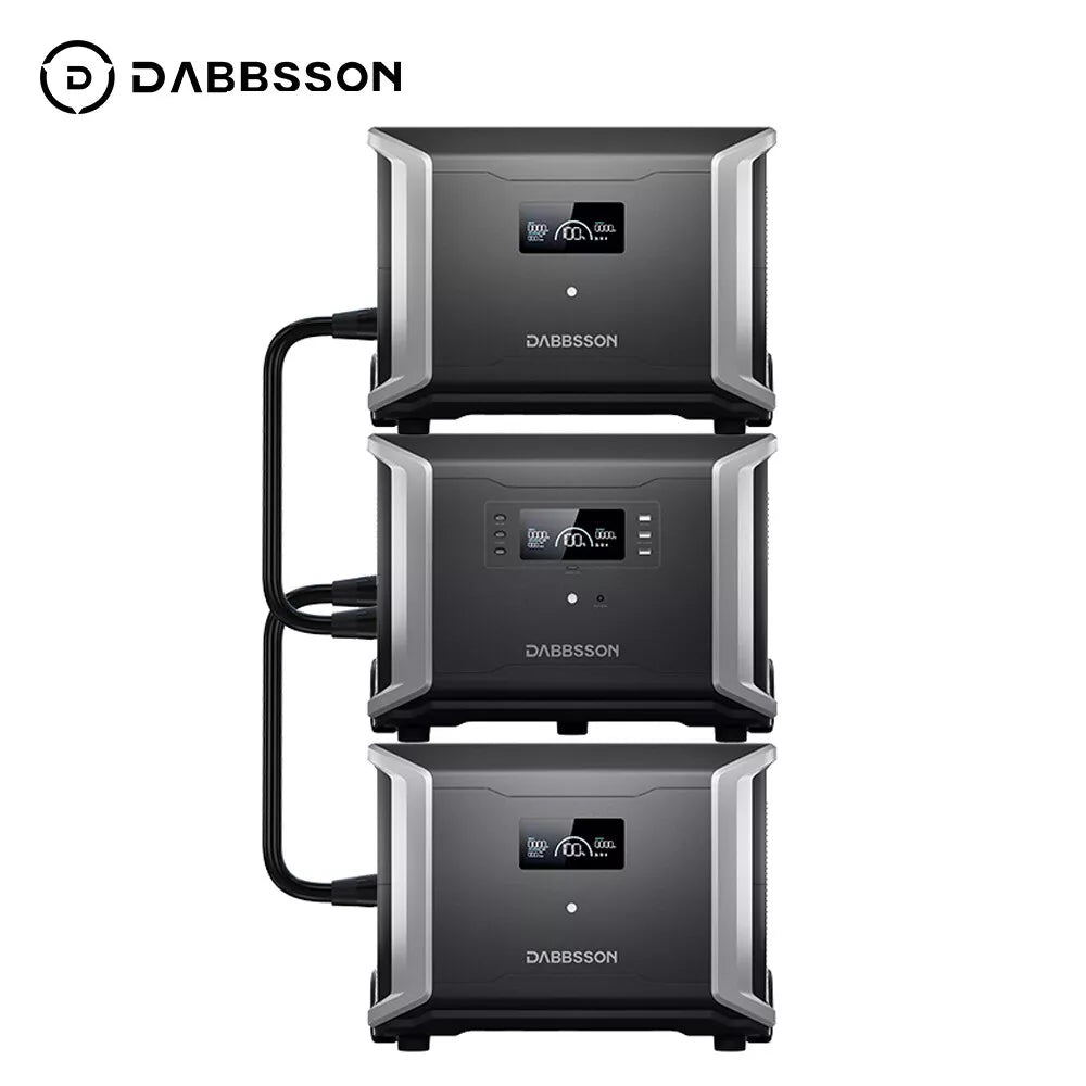 Dabbsson DBS3500 Tragbares Kraftwerk - 3430Wh | 3600W