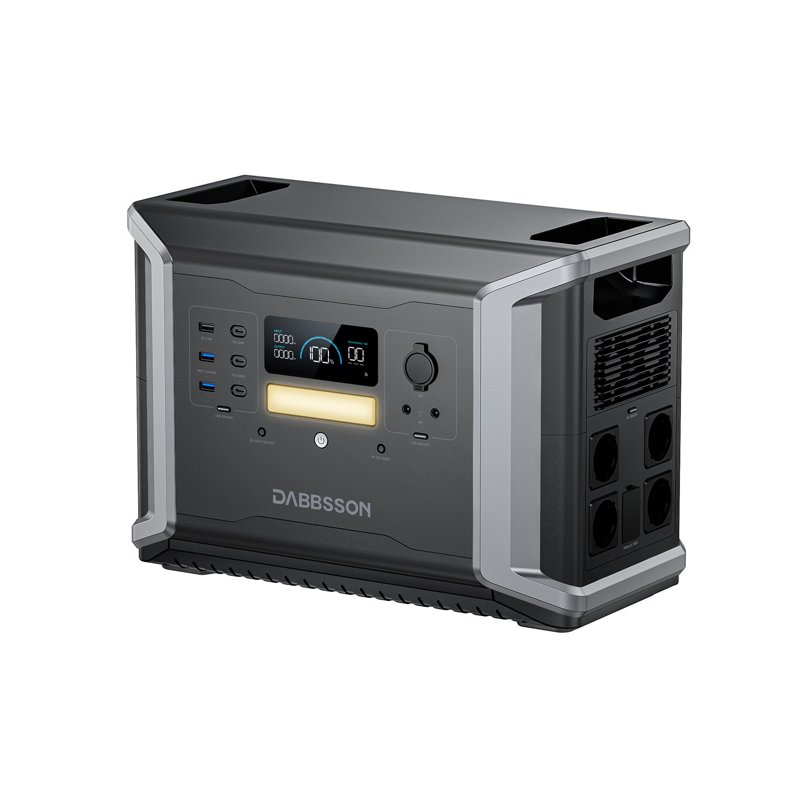 Dabbsson DBS2100 Pro Tragbares Kraftwerk - 2150Wh | 2400W