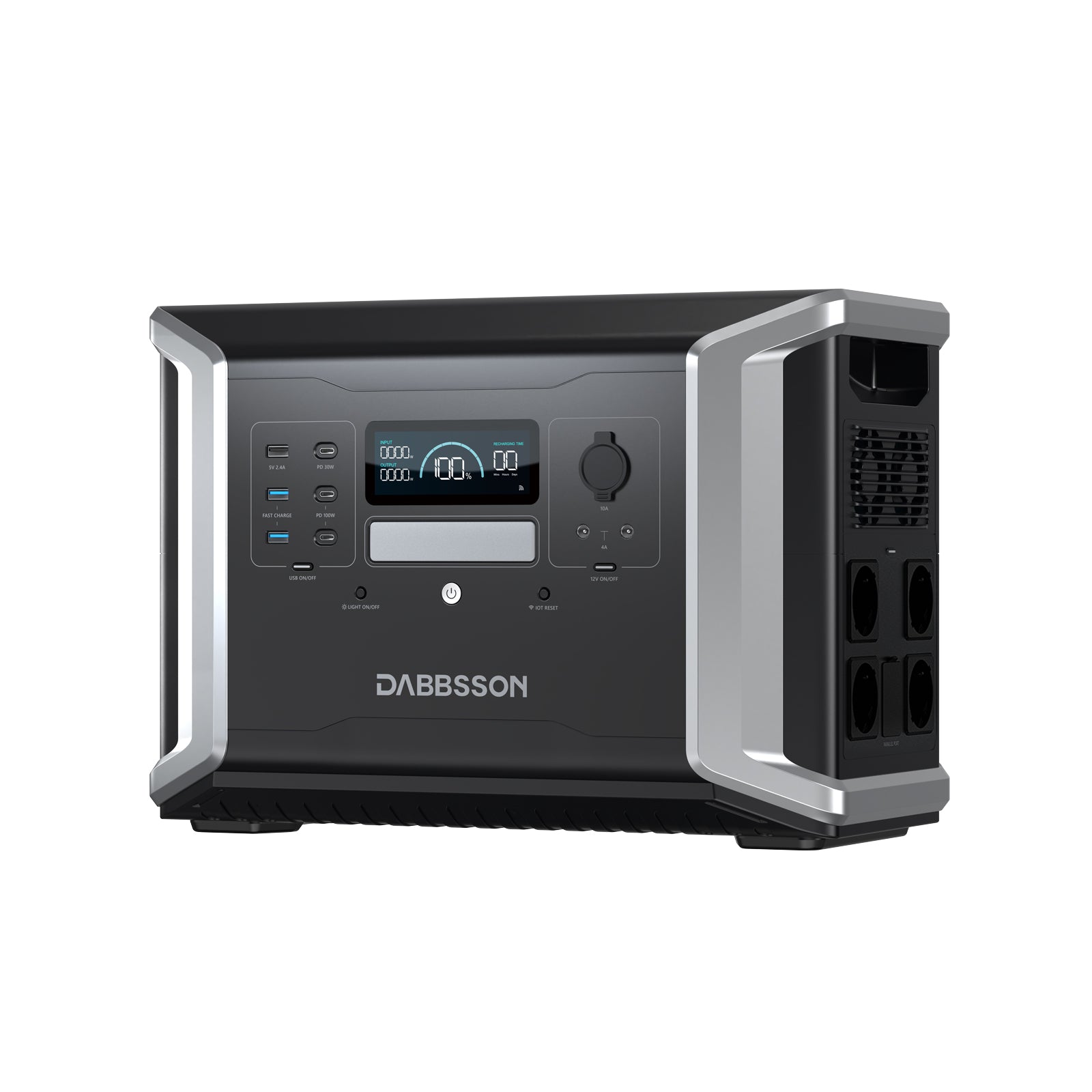 Dabbsson DBS1400 Pro Tragbares Kraftwerk - 1382Wh | 2400W