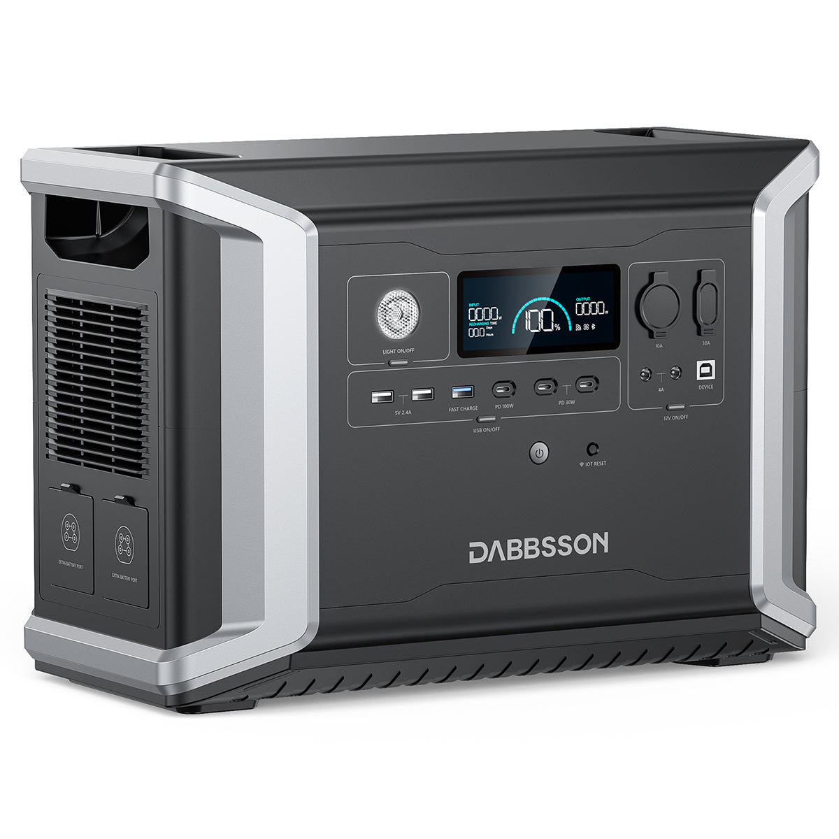 Dabbsson DBS2300 + DBS3000B Erweiterbarer Akku - 5330Wh | 2200W