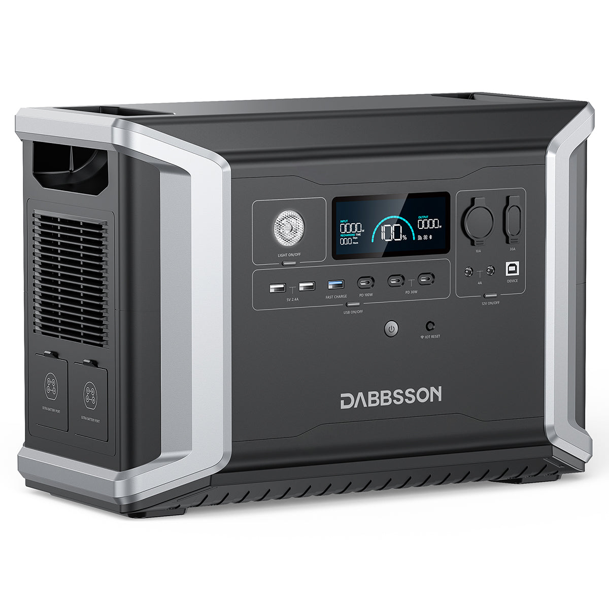 Dabbsson DBS2300 Tragbares Kraftwerk - 2330Wh | 2200W